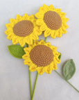 Handmade Crochet Sunflower