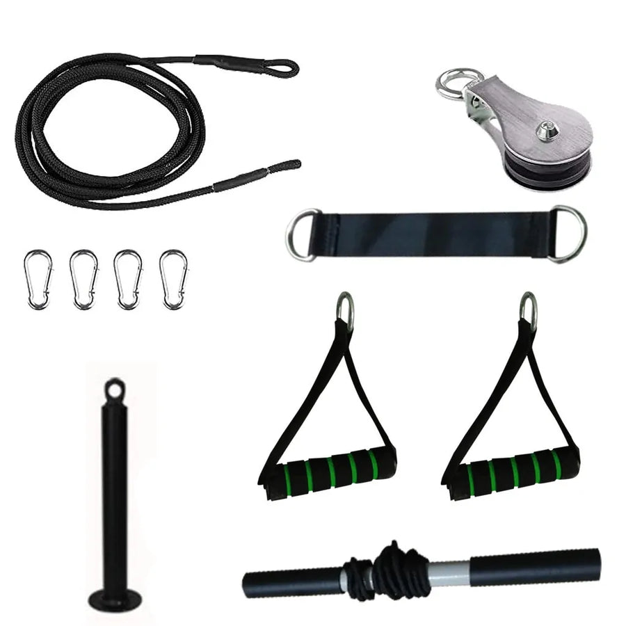 At Home Gym Pulley Cable Set