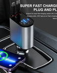 Retractable/Extendable Car Charger