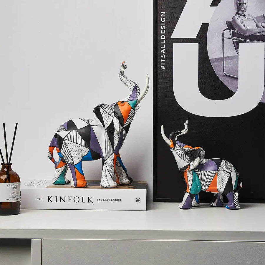 Funky Elephant Sculptures