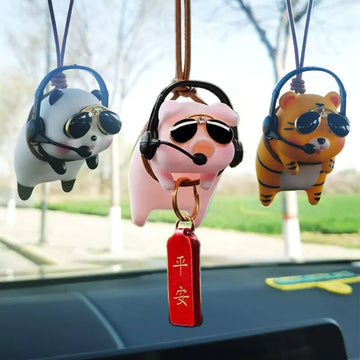 Flying Pig Car Ornament