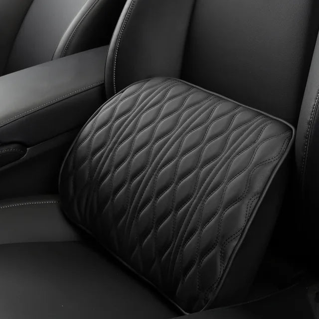 Leather Car Neck Pillow