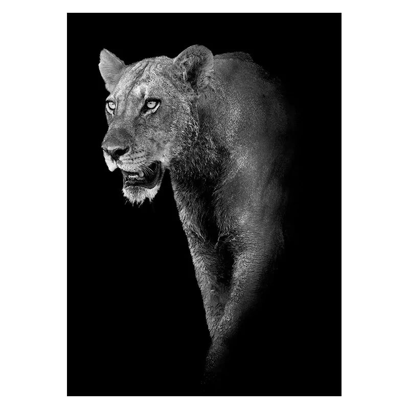 Animal Canvas Painting Wall Art