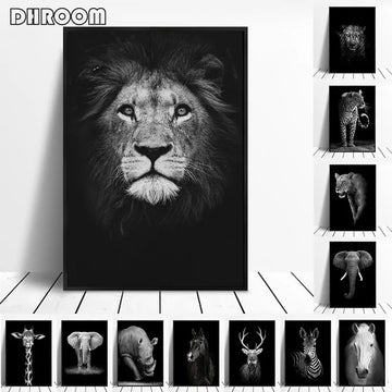 Animal Canvas Painting Wall Art