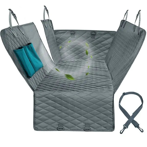 Protective Car Seat Cover with Mesh Window