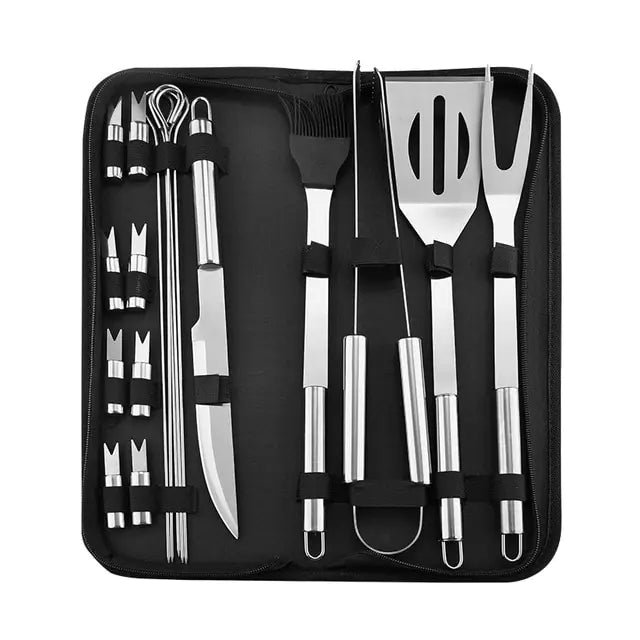 Stainless Steel BBQ Set