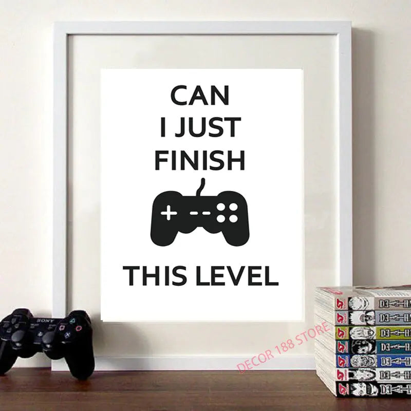 Video Game Prints