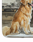 Golden Retriever Pumpkins Memory Foam Kitchen Mat