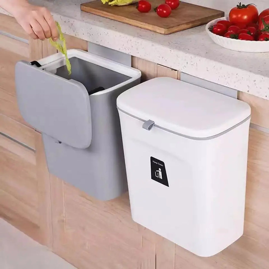 Clip on Kitchen Waste Bin