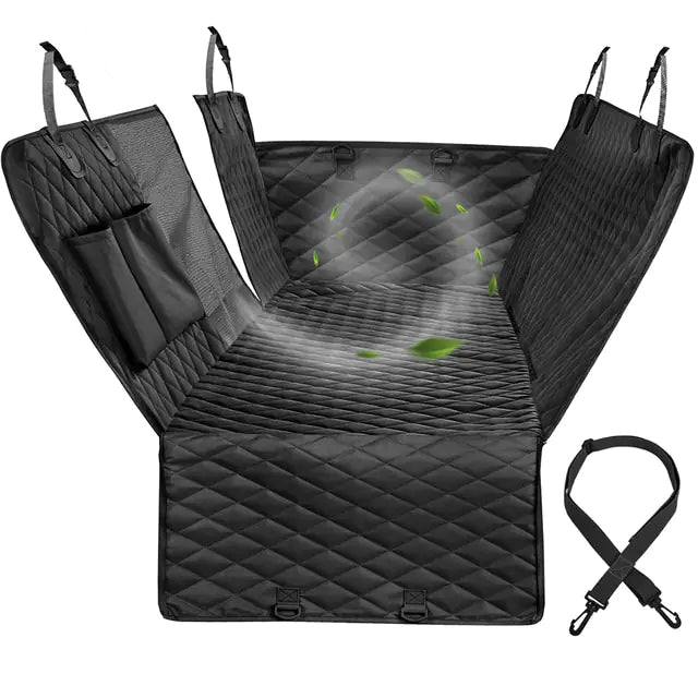 Protective Car Seat Cover with Mesh Window