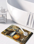 Italian Greyhound Pumpkins Memory Foam Kitchen Mat