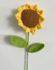 Handmade Crochet Sunflower