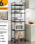 Kitchen Shelf Trolley - Storage Rack