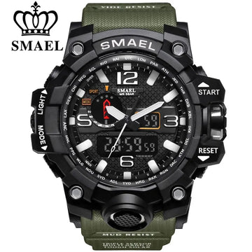 Men Sports Watches Dual Display