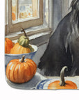 Belgian Sheepdog Pumpkins Memory Foam Kitchen Mat