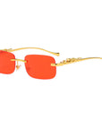 Rimless Square Sunglasses