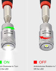 Magnetic Pick Up Tool with LED Light (2-Pack)