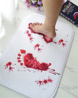 Blood Print Bathmat