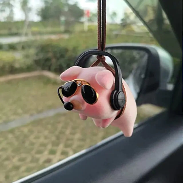 Flying Pig Car Ornament