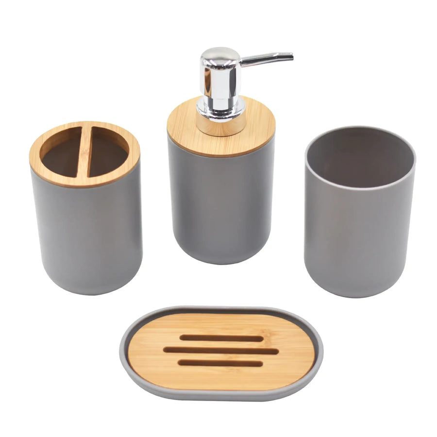 Bamboo Bathroom Set