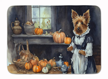 Australian Terrier Pumpkins Memory Foam Kitchen Mat