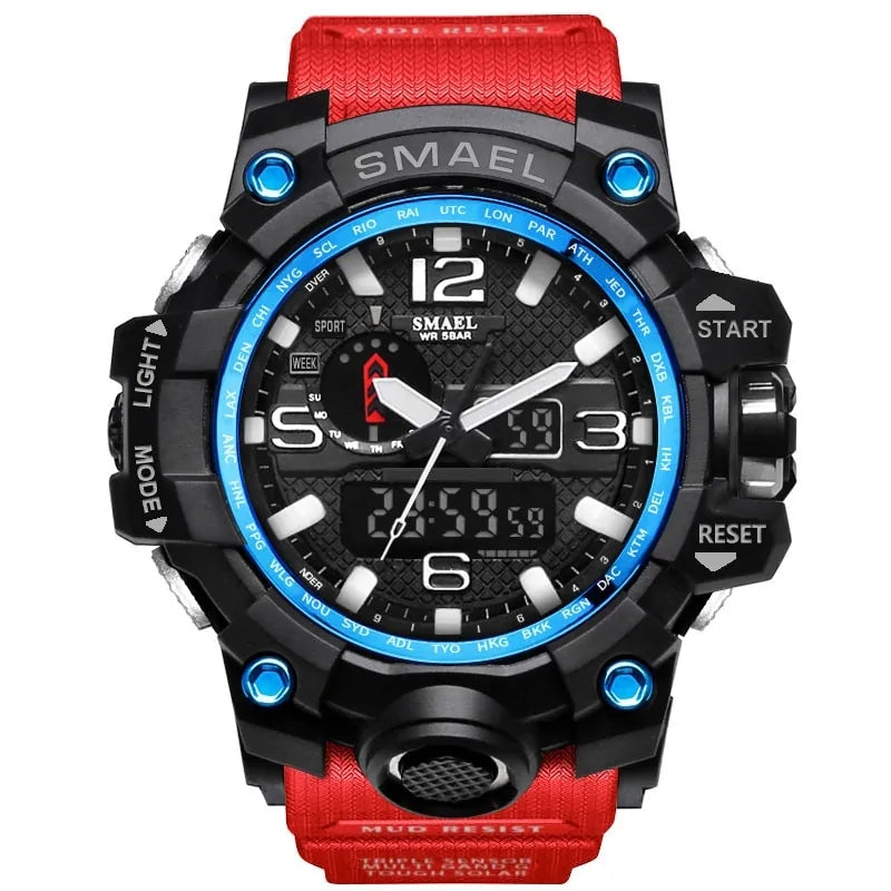 Men Sports Watches Dual Display