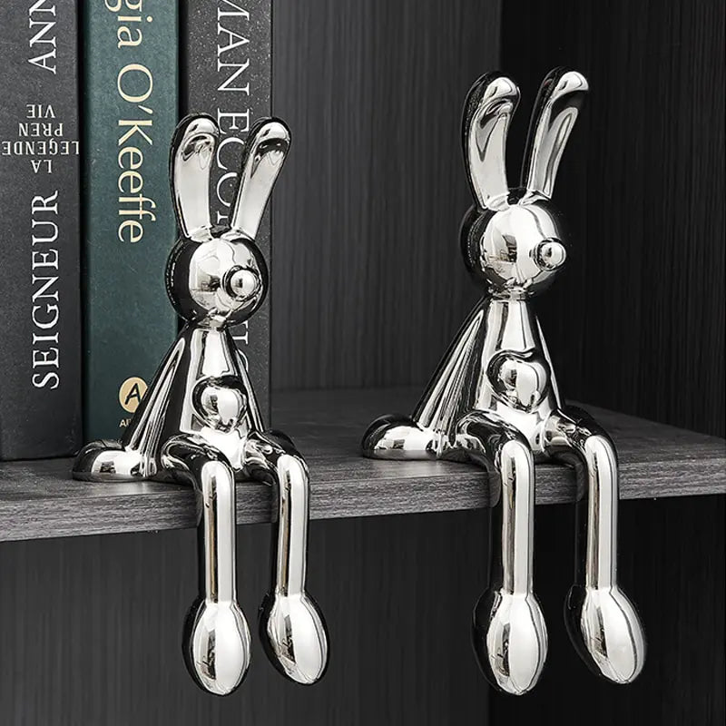 Ceramic Rabbit Figurines