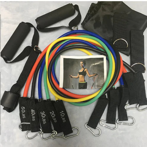 Resistance Bands with Bar