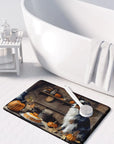 Australian Shepherd Pumpkins Memory Foam Kitchen Mat