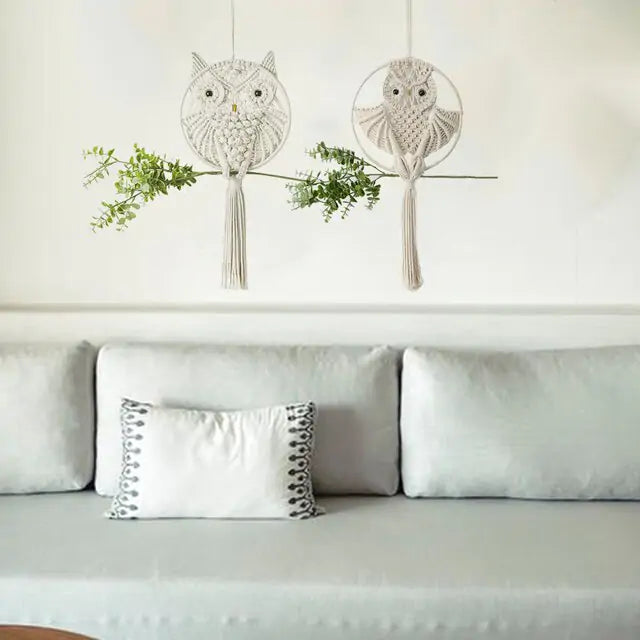 Woven Hanger Decor