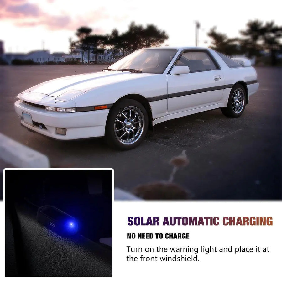 Solar-Powered Car Dummy Alarm