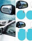 Rain Resistant Wing Mirror Stickers