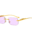 Rimless Square Sunglasses