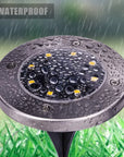 Solar Powered Garden Disk Light