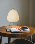 Japanese-Style Rice Paper Table Lamp